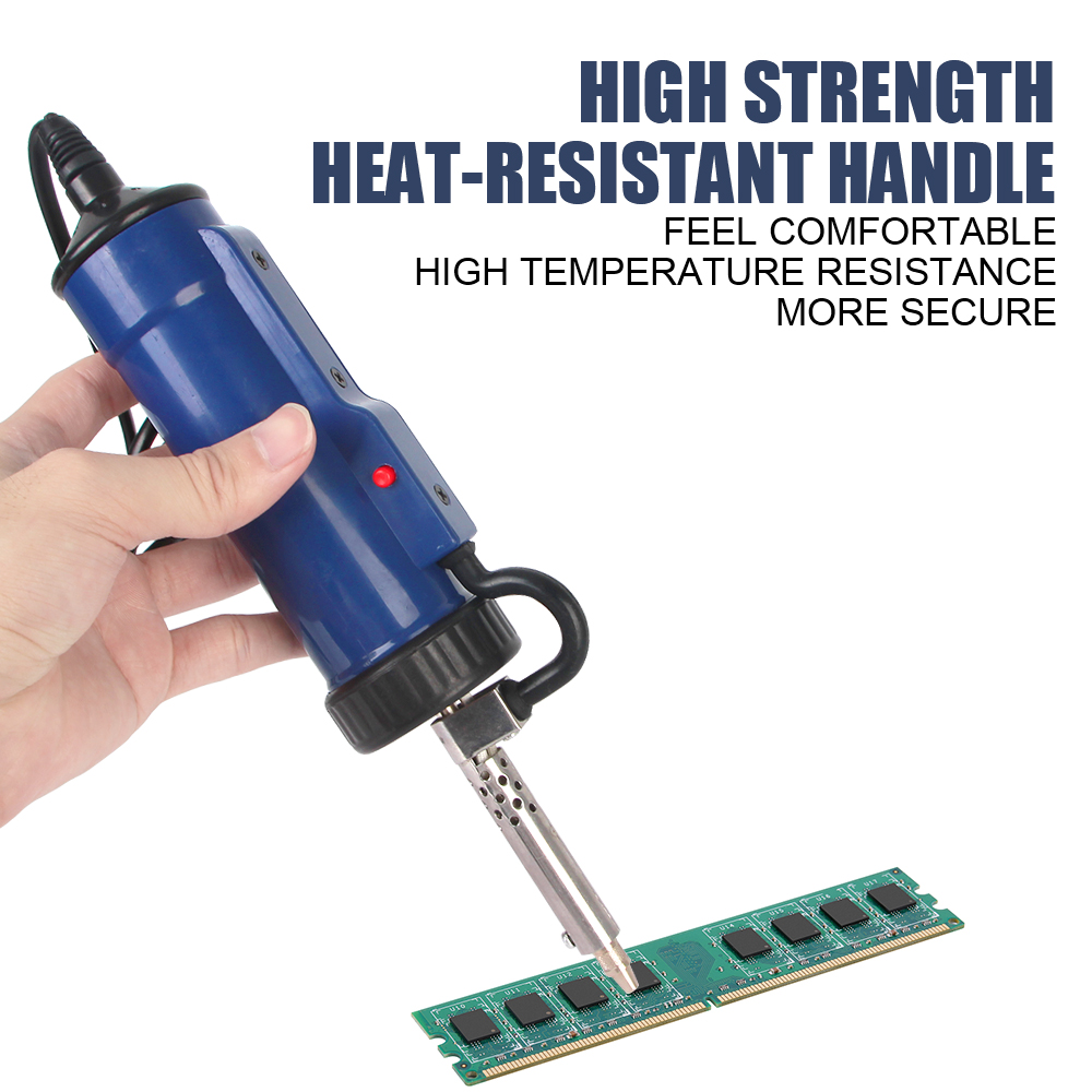 Desoldering Pump Electric Vacuum Station - Automatische Entlötpumpe mit 3 Saugdüsen, Elektrische