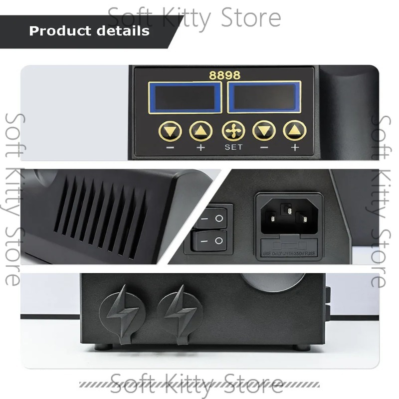 750W 2-in-1 Lötstation mit Hei – 2 In 1 Soldering Rework Station 750W Bewertung und Preis