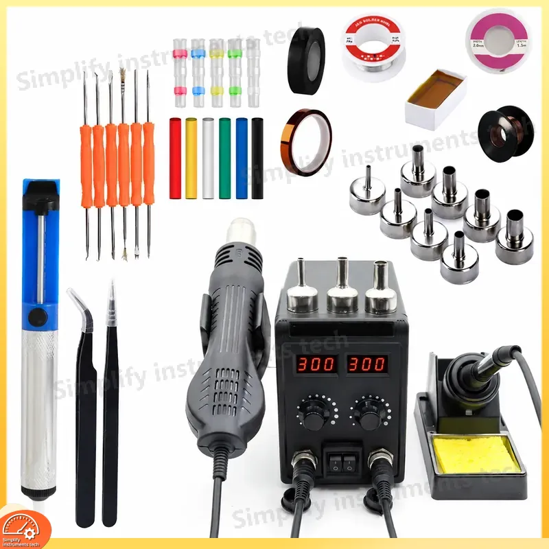 8586D Lötstation 2-in-1 750W H – 2 In 1 Soldering Rework Station 750W Bewertung und Preis