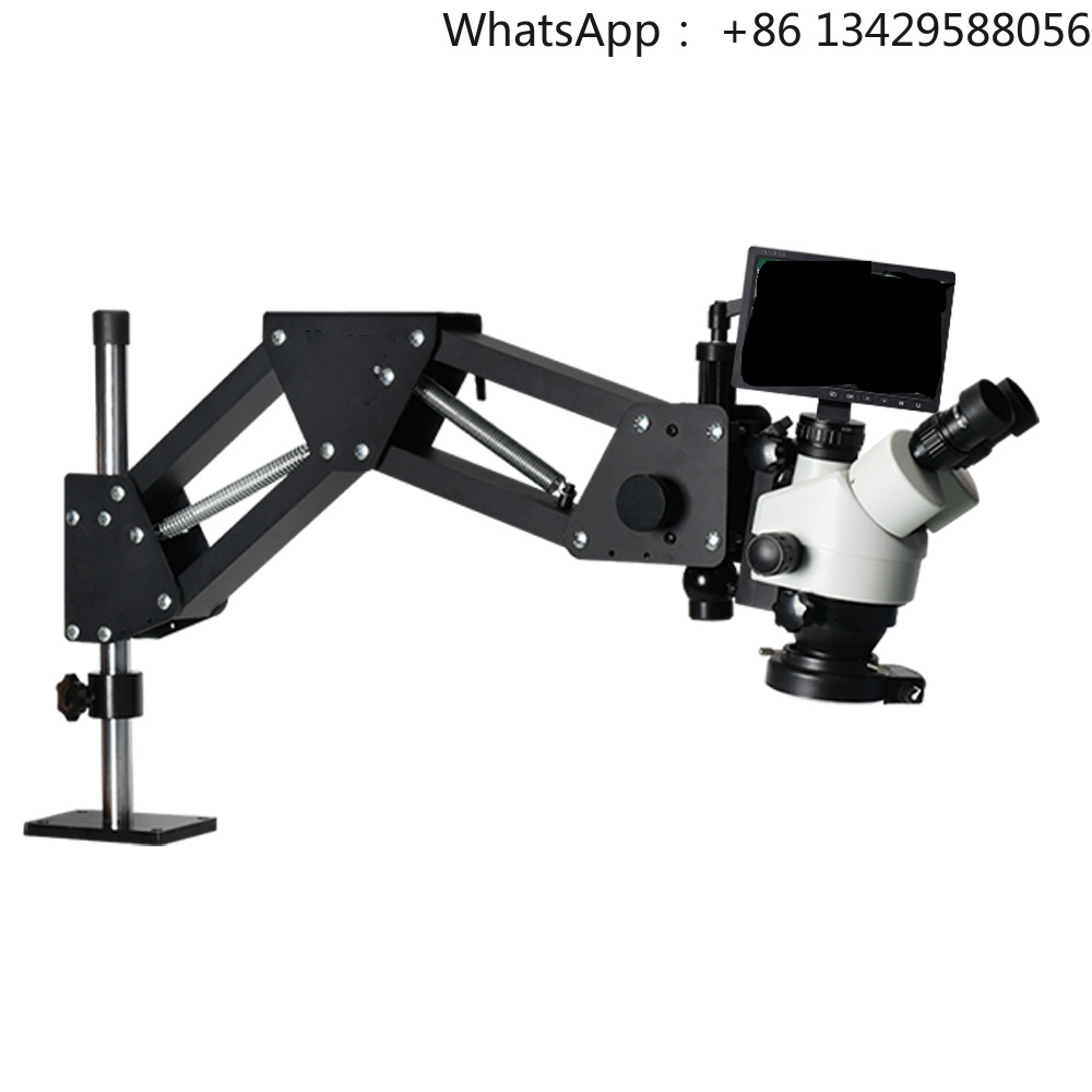 10-Zoll 2K-Auflösung LED-Beleu – Trinocular Stereo Microscope 7X-45X Bewertung und Preis