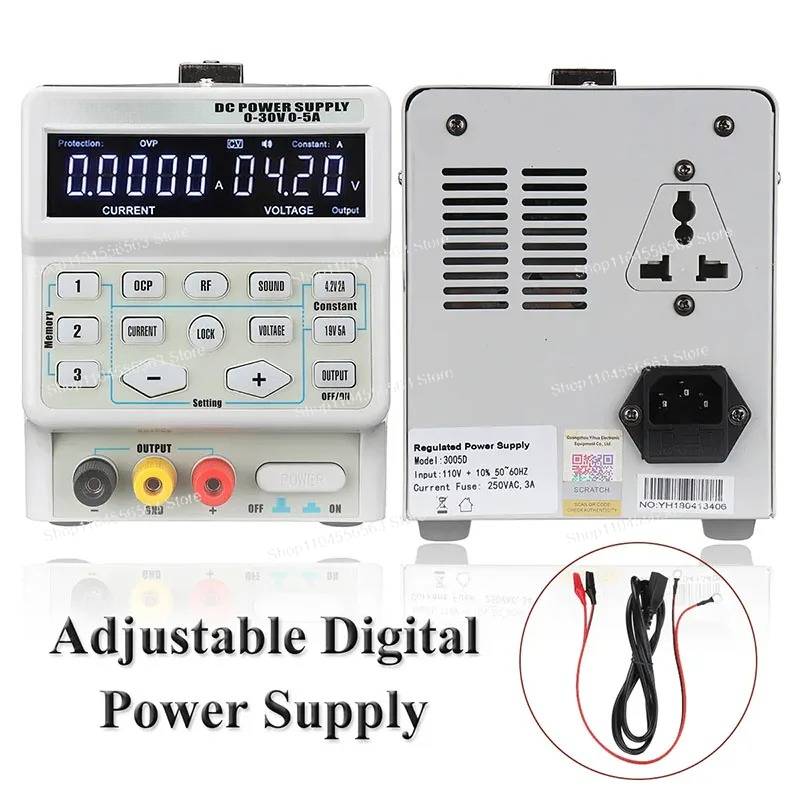 3005D Hochpräzises Digitales E – High Precision Dc Power Supply 30V 10A Bewertung und Preis