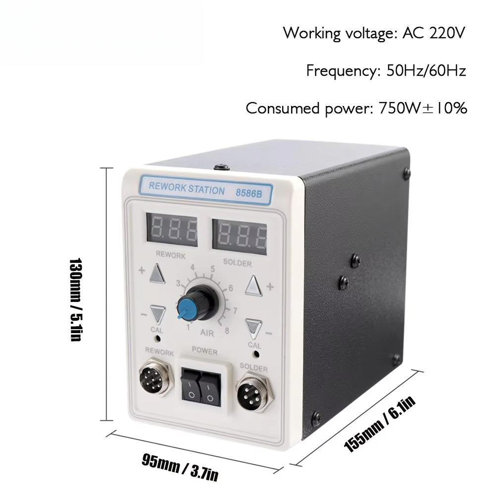 APD-8586B 750W Digitale ESD 2- – 2 In 1 Soldering Rework Station 750W Bewertung und Preis