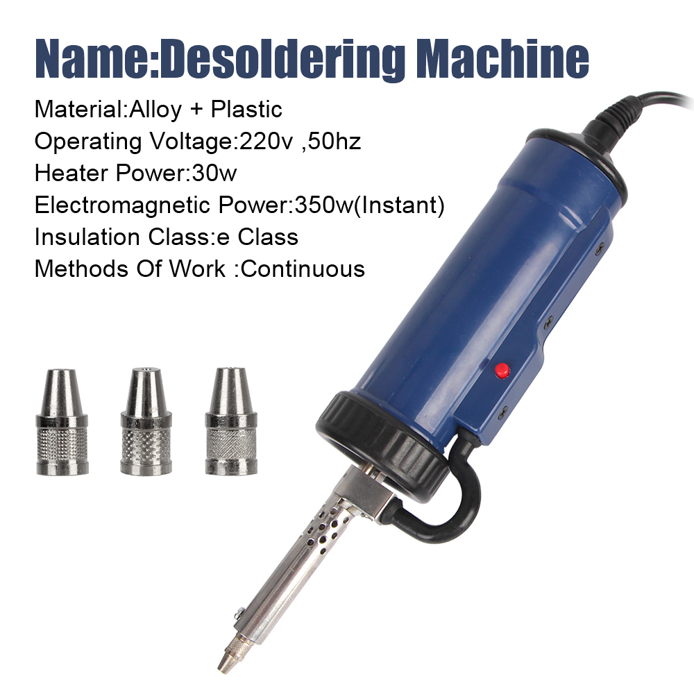 Automatische Entlötpumpe mit 3 – Desoldering Pump Electric Vacuum Station Bewertung und Preis