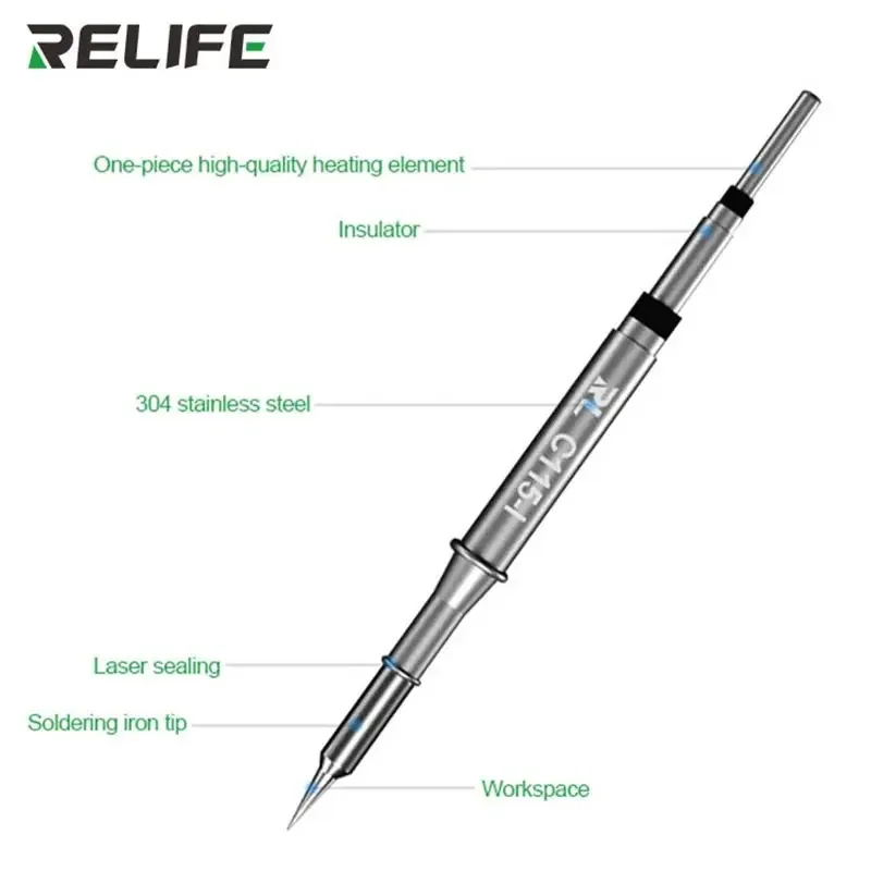RELIFE C115-K/I/IS Nano-Level  – C115 Nano Soldering Iron Station Bewertung und Preis